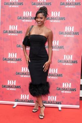 Sabriyya Spence attends 101 Dalmatians The Musical Opening Night at the Eventim Apollo, Hammersmith in London, England. UK. Thursday 24th July 2025. Copyright: xJamesxWarrenx 101 DALMATIANS THE MUSICAL - OPENING NIGHT38
