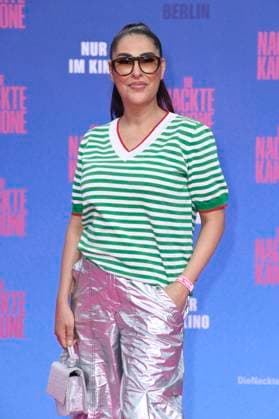 Senna Gammour bei der Premiere des Kinofilms Die nackte Kanone The Naked Gun im Kino UCI Luxe East Side Gallery. Berlin, 24.07.2025