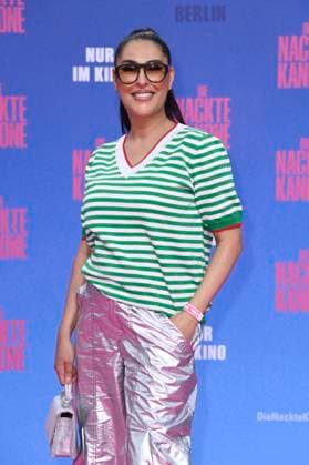 Senna Gammour bei der Premiere des Kinofilms Die nackte Kanone The Naked Gun im Kino UCI Luxe East Side Gallery. Berlin, 24.07.2025