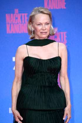 Pamela Anderson bei der Premiere des Kinofilms Die nackte Kanone The Naked Gun im Kino UCI Luxe East Side Gallery. Berlin, 24.07.2025