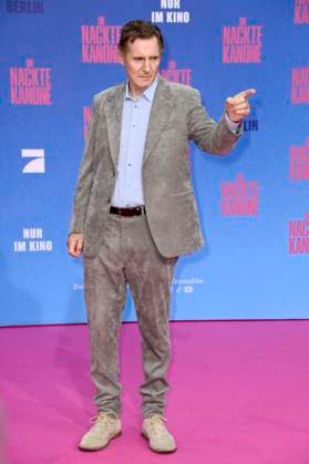 Liam Neeson bei der Premiere des Kinofilms Die nackte Kanone The Naked Gun im Kino UCI Luxe East Side Gallery. Berlin, 24.07.2025