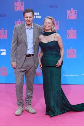 24.07.2025 , Liam Neeson, Pamela Anderson zur Deutschlandpremiere von Die Nackte Kanone, UCI Luxe East Side Gallery, Berlin, Berlin