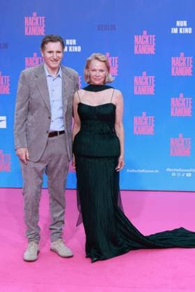 24.07.2025 , Liam Neeson, Pamela Anderson zur Deutschlandpremiere von Die Nackte Kanone, UCI Luxe East Side Gallery, Berlin, Berlin