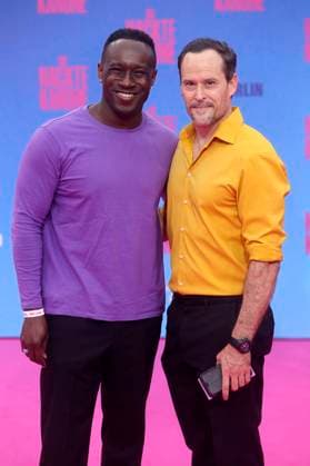 Jerry Kwarteng und Nico Birnbaum bei der Premiere des Kinofilms Die nackte Kanone The Naked Gun im Kino UCI Luxe East Side Gallery. Berlin, 24.07.2025
