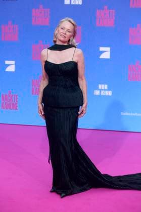 Pamela Anderson bei der Premiere des Kinofilms Die nackte Kanone The Naked Gun im Kino UCI Luxe East Side Gallery. Berlin, 24.07.2025