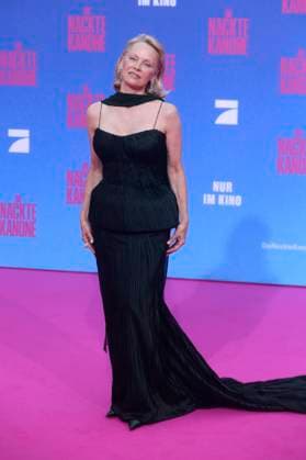 Pamela Anderson bei der Premiere des Kinofilms Die nackte Kanone The Naked Gun im Kino UCI Luxe East Side Gallery. Berlin, 24.07.2025