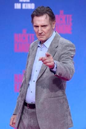 Liam Neeson bei der Premiere des Kinofilms Die nackte Kanone The Naked Gun im Kino UCI Luxe East Side Gallery. Berlin, 24.07.2025