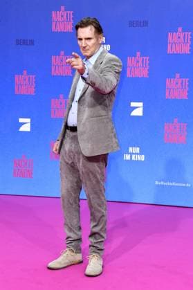 Liam Neeson bei der Deutschlandpremiere von DIE NACKTE KANONE in Berlin am 24.07.2025