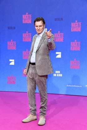 Liam Neeson bei der Deutschlandpremiere von DIE NACKTE KANONE in Berlin am 24.07.2025
