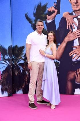 Mike Mangelsdorff und Nadja Gallera bei der Deutschlandpremiere von DIE NACKTE KANONE in Berlin am 24.07.2025