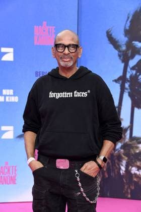 Pierre Sanoussi Bliss bei der Deutschlandpremiere von DIE NACKTE KANONE in Berlin am 24.07.2025