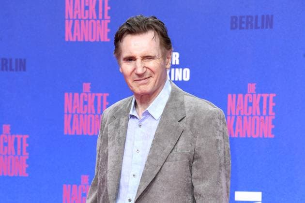 Liam Neeson bei der Deutschlandpremiere von DIE NACKTE KANONE in Berlin am 24.07.2025