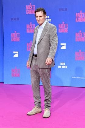 Liam Neeson bei der Deutschlandpremiere von DIE NACKTE KANONE in Berlin am 24.07.2025