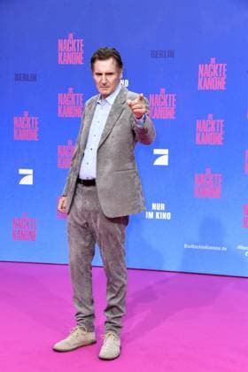 Liam Neeson bei der Deutschlandpremiere von DIE NACKTE KANONE in Berlin am 24.07.2025