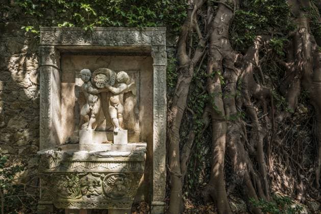 Park, Villa Ephrussi de Rothschild, Saint-Jean-Cap-Ferrat, Cap Ferrat, Alpes Maritimes, Provence Alpes Cote d Azur, Französische Riviera, Südfrankreich, Frankreich Park, Villa Ephrussi de Rothschild, Saint-Jean-Cap-Ferrat, Cap Ferrat, Alpes Maritimes, Provence Alpes Cote d Azur, French Riviera, South of France, France Copyright: imageBROKER DanielxSchoenen ibldjs14405372.jpg