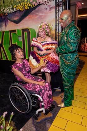 Marissa Bode, Ashley Eckstein und Michael James Scott bei der 11. jährlichen Her Universe Fashion Show auf der San Diego Comic-Con International 2025 im Manchester Grand Hyatt. San Diego, 24.07.2025
