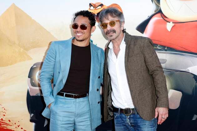 USA - The Bad Guys 2 Los Angeles Premiere - Los Angeles LOS ANGELES - JUL 23: Anthony Ramos, Mark Maron at the The Bad Guys 2 Los Angeles Premiere at the TCL Chinese Theater IMAX on July 23, 2025 in Los Angeles, CA Los Angeles CA USA  Copyright: xHPAx xHutchinsxPhotox