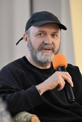 Lukas Moodysson, Swedish poet, novelist, film director and non-conformist, one of the most prominent personalities of the local culture in general, gives film lessons within the 51st Summer Film School in Uherske Hradiste, Czech Republic, July 27, 2025. (CTKxPhoto DaliborxGluck) CTKPhotoP2025072704004  CTKPhotoP2025072704004