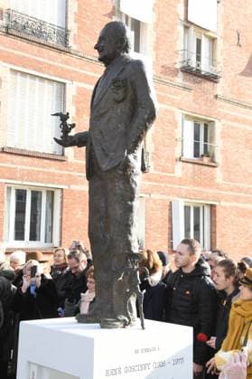 Illustration - Inauguration de la statue de René Goscinny dans le 16ème arrondissement à Paris. Le 23 janvier 2020 Coadic Guirec Bestimage Paris France *** Illustration Inauguration of the statue of René Goscinny in the 16th arrondissement, Paris January 23, 2020 Coadic Guirec Bestimage Paris France  Copyright: xCOADICxGUIRECx xBESTIMAGExCOADICxGUIRECx xBESTIMAGEx