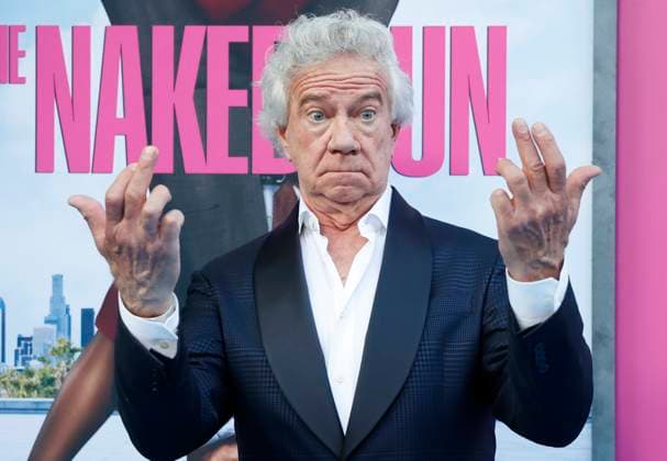 Wilbur Fitzgerald arrives on the red carpet for Paramount Pictures The Naked Gun Premiere at the SVA Theatre on Monday, July 28, 2025 in New York City.  NYP20250729306 JOHNxANGELILLO