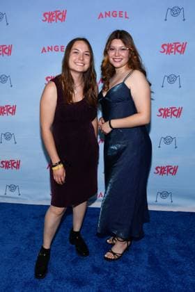 July 28, 2025, Los Angeles, California, USA: TARA MARTINEZ FERNANDEZ and ELIZABETH SANTANA ZAVALA at the premiere of SKETCH, held at Cinemark Playa Vista in Los Angeles, California Los Angeles USA - ZUMAs247 20250728_zmp_s247_151 Copyright: xCharliexSteffensx