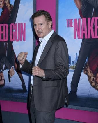 July 28, 2025, New York, Ny, United States: Liam Neeson attends the US Premiere of The Naked Gun at SVA Theater in New York. July 28, 2025. New York United States - ZUMAp281 20250728_zea_p281_031 Copyright: xPhotoxImagexPressx