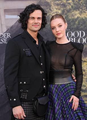 28 July 2025 . Los Angeles, California - Jamie Roy, Harriet Slater At Outlander: Blood of my Blood Premiere Event held at DGA Theater Complex in Los Angeles. Los Angeles USA - ZUMAa123 20250728_zaa_a123_010 Copyright: xFSx