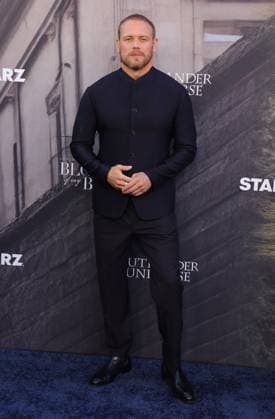 28 July 2025 . Los Angeles, California - Sam Heughan At Outlander: Blood of my Blood Premiere Event held at DGA Theater Complex in Los Angeles. Los Angeles USA - ZUMAa123 20250728_zaa_a123_103 Copyright: xFSx