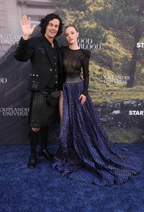 Outlander Blood of My Blood Premiere - LA Jamie Roy ,Harriet Slater At The Outlander: Blood of my Blood Premiere Event At DGA Theater Complex , In Los Angeles CA, USA on July 28, 2025. Photo by Fati S ABACAPRESS.COM Los Angeles CA United States  Copyright: xFatixSadou ABACAPRESS.COMx