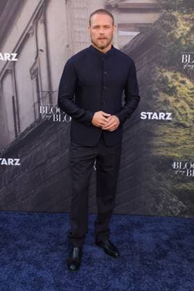 28 July 2025 . Los Angeles, California - Sam Heughan At Outlander: Blood of my Blood Premiere Event held at DGA Theater Complex in Los Angeles. Los Angeles USA - ZUMAa123 20250728_zaa_a123_033 Copyright: xFSx