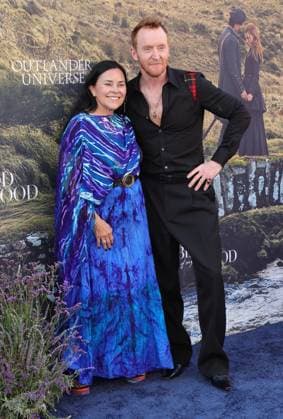 28 July 2025 . Los Angeles, California - Diana Gabaldon, Tony Curran At Outlander: Blood of my Blood Premiere Event held at DGA Theater Complex in Los Angeles. Los Angeles USA - ZUMAa123 20250728_zaa_a123_110 Copyright: xFSx