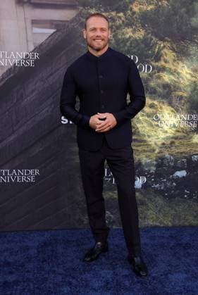 28 July 2025 . Los Angeles, California - Sam Heughan At Outlander: Blood of my Blood Premiere Event held at DGA Theater Complex in Los Angeles. Los Angeles USA - ZUMAa123 20250728_zaa_a123_127 Copyright: xFSx