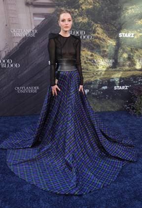 28 July 2025 . Los Angeles, California - Harriet Slater At Outlander: Blood of my Blood Premiere Event held at DGA Theater Complex in Los Angeles. Los Angeles USA - ZUMAa123 20250728_zaa_a123_154 Copyright: xFSx
