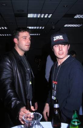 AFFLECK DAMON Jan. 16, 1999 - K14542KJ.MIKE TYSON VS BOTHA CELEBRITY PARTY AT THE MGM GRAND HOTEL LAS VEAGS NV.01 16 1999. KELLY JORDAN 1999.BEN AFFLECK AND CASEY AFFLECK Copyright: xKellyxJordanx