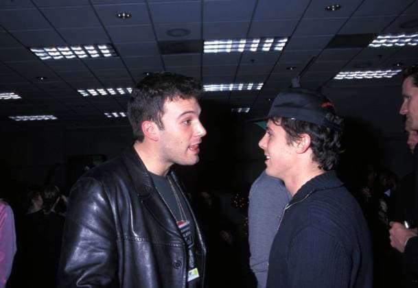 AFFLECK DAMON Jan. 16, 1999 - K14542KJ.MIKE TYSON VS BOTHA CELEBRITY PARTY AT THE MGM GRAND HOTEL LAS VEAGS NV.01 16 1999. KELLY JORDAN 1999.BEN AFFLECK AND CASEY AFFLECK Copyright: xKellyxJordanx