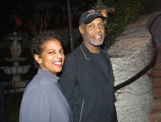 The Royal Tenenbaums After Party Dec 06, 2001; LA, CA, USA; Actor DANNY GLOVER & wife ASAKE BOMANI @ the after-party for the LA premiere of The Royal Tenenbaums. . Copyright: xRobertxMillardx