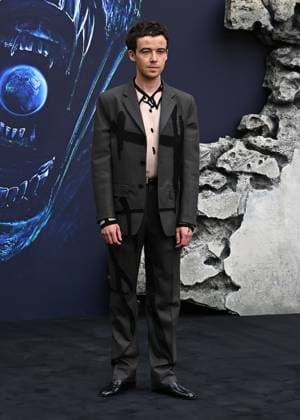Alex Lawther attends Alien: Earth European Premiere at the Barbican Centre in London, England. UK. Tuesday 29th July 2025. Copyright: xJamesxWarrenx adycq037