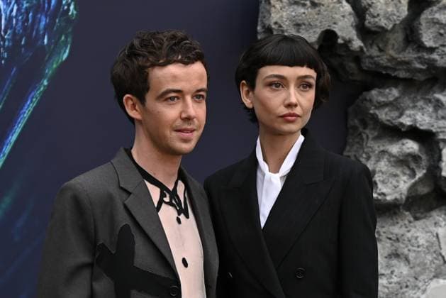Alex Lawther and Sydney Chandler attends Alien: Earth European Premiere at the Barbican Centre in London, England. UK. Tuesday 29th July 2025. Copyright: xJamesxWarrenx adycq047