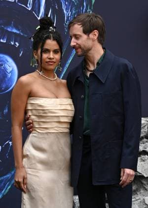 Zazie Beetz and David Rysdahl attends Alien: Earth European Premiere at the Barbican Centre in London, England. UK. Tuesday 29th July 2025. Copyright: xJamesxWarrenx adycq087