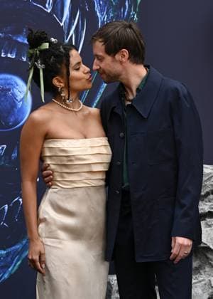 Zazie Beetz and David Rysdahl attends Alien: Earth European Premiere at the Barbican Centre in London, England. UK. Tuesday 29th July 2025. Copyright: xJamesxWarrenx adycq090