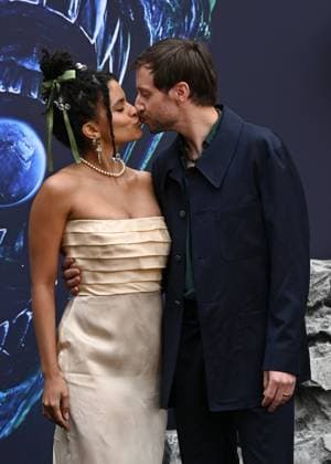 Zazie Beetz and David Rysdahl attends Alien: Earth European Premiere at the Barbican Centre in London, England. UK. Tuesday 29th July 2025. Copyright: xJamesxWarrenx adycq092