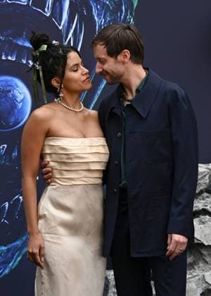 Zazie Beetz and David Rysdahl attends Alien: Earth European Premiere at the Barbican Centre in London, England. UK. Tuesday 29th July 2025. Copyright: xJamesxWarrenx adycq088