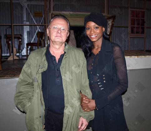 Frank Castorf, Rosalind Baffoe Premiere of Amanullah, Amanullah at Volksbuehne im Prater , Berlin, Germany WENN 2366202.jpg