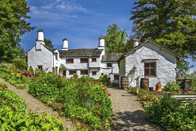 Townend house, National Trust, Troutbeck, Windermere, Lake District, Cumbria, England, Großbritannien Townend house, National Trust, Troutbeck, Windermere, Lake District, Cumbria, England, United Kingdom Copyright: imageBROKER MaciejxOlszewski ibxmao14413775.jpg