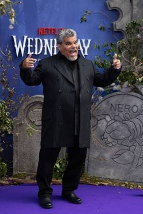 Wednesday TV show Season 2 premiere Guests and Cast attend the Wednesday TV show Season 2 premiere Featuring: Luis Guzman Where: London, United Kingdom When: 30 Jul 2025 Credit: Phil Lewis WENN London United Kingdom Copyright: xPhilxLewis WENNx wenn40564903 PLAAx wenn40564903