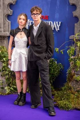 Wednesday Season 2, Part 1 Global Premiere – Arrivals LONDON, UNITED KINGDOM - JULY 30: Jude Collie (R) attends the Wednesday Season 2, Part 1 Global Premiere at Central Hall, Westminster in London, United Kingdom on July 30, 2025 Loredana Sangiuliano Anadolu London United Kingdom. Editorial use only. Please get in touch for any other usage.  Copyright: x2025xAnadoluxLoredanaxSangiulianox