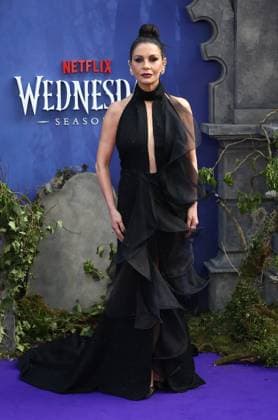 Wednesday Season 2, Part 1 world premiere in London Catherine Zeta-Jones at the global premiere of Wednesday Season 2, Part 1 at Central Hall in Westminster, London. London Central Hall Westminister UK Copyright: xFredxDuvalx