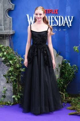 Wednesday Season 2, Part 1 Global Premiere on Wednesday 30 July 2025 Evie Templeton seen at the Wednesday Season 2, Part 1 Global Premiere on Wednesday 30 July 2025 at The Methodist Central Hall, London. . Picture, Credit:Julie Edwards Avalon  Copyright: xJuliexEdwardsx xAvalonx 1026823797
