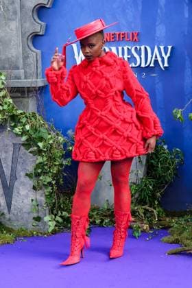 Wednesday Season 2, Part 1 Global Premiere on Wednesday 30 July 2025 Joy Sunday seen at the Wednesday Season 2, Part 1 Global Premiere on Wednesday 30 July 2025 at The Methodist Central Hall, London. . Picture, Credit:Julie Edwards Avalon  Copyright: xJuliexEdwardsx xAvalonx 1026823954