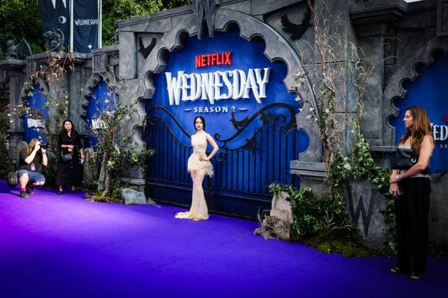 Wednesday Season 2, Part 1 Global Premiere on Wednesday 30 July 2025 Jenna Ortega seen at the Wednesday Season 2, Part 1 Global Premiere on Wednesday 30 July 2025 at The Methodist Central Hall, London. . Picture, Credit:Julie Edwards Avalon  Copyright: xJuliexEdwardsx xAvalonx 1026824090